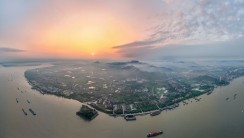 旭日初照板子矶