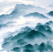 青山绵绵叠万重