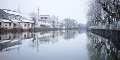 常熟雪景
